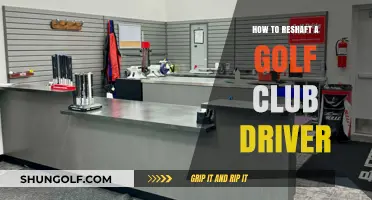 Mastering the Art of Reshafting Your Golf Club Driver