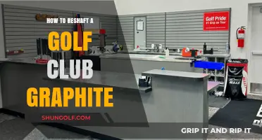 Mastering Golf Club Reshafting: A Step-by-Step Guide for Graphite Shafts