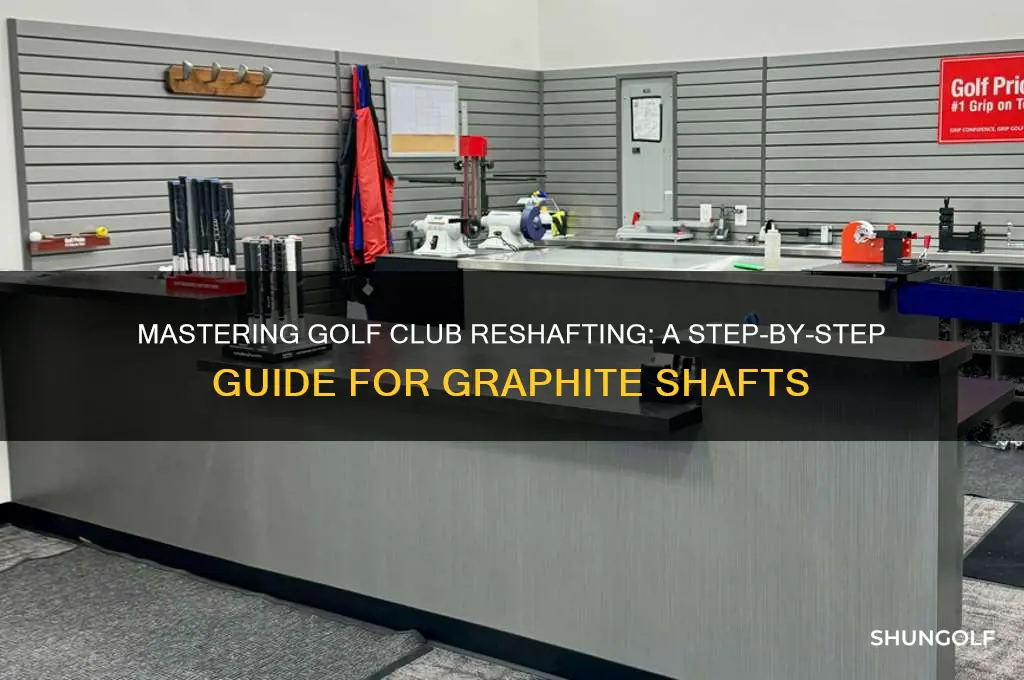 how to reshaft a golf club graphite
