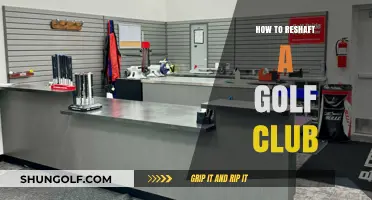 Mastering Golf Club Reshafting: A Step-by-Step DIY Guide