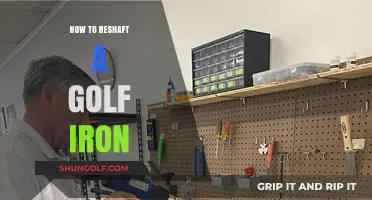 Master Golf Iron Reshafting: A Step-by-Step DIY Guide