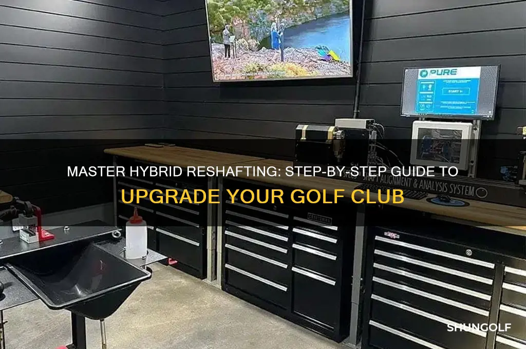 how to reshaft a hybrid golf club