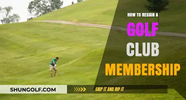 Steps to Gracefully Resign Your Golf Club Membership Today