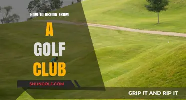 Graceful Exit: A Step-by-Step Guide to Resigning from Your Golf Club