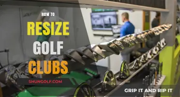 Mastering Golf Club Resizing: A Step-by-Step Guide for Perfect Fit