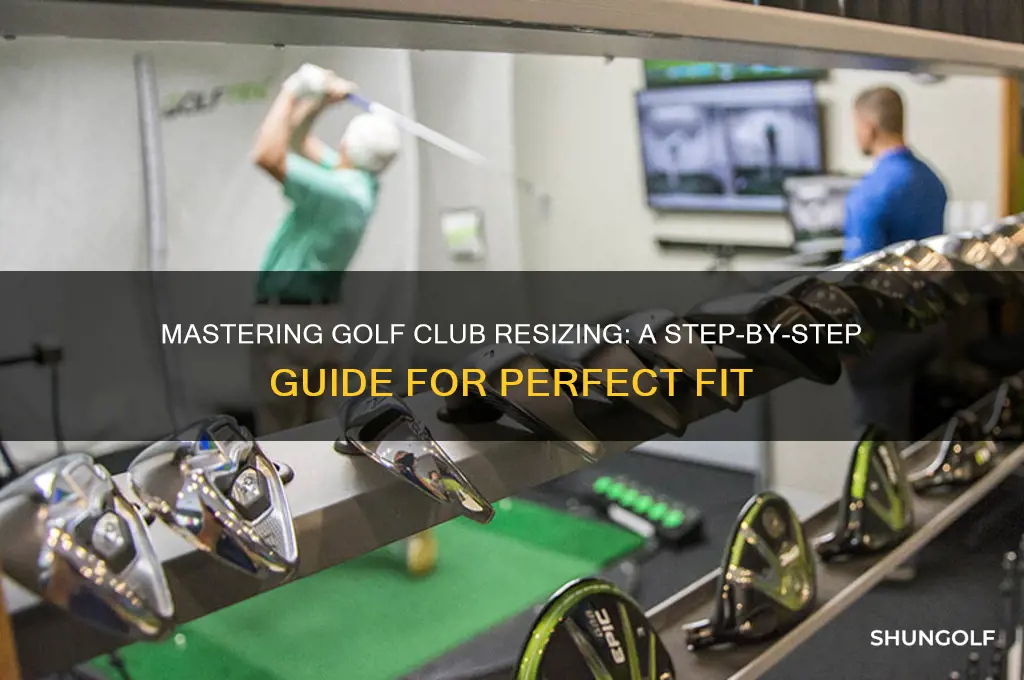 how to resize golf clubs