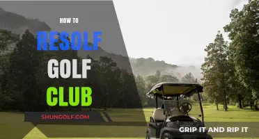 Mastering Golf Club Resolfing: A Step-by-Step Guide for Golfers