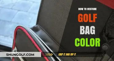 Revive Your Golf Bag: Expert Tips to Restore Its Original Color