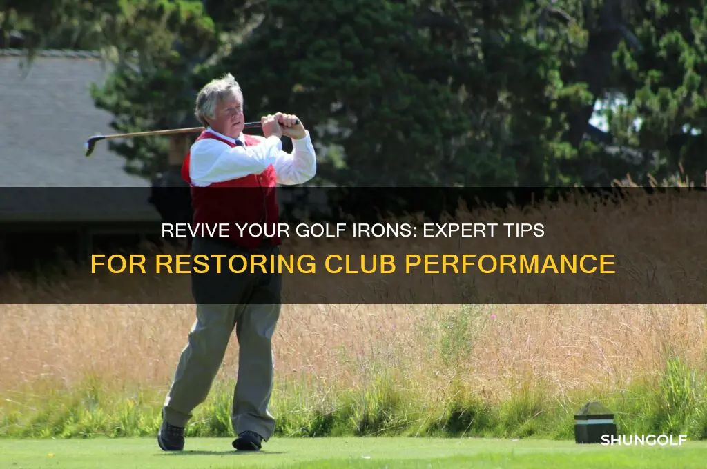 how to restore golf club irons