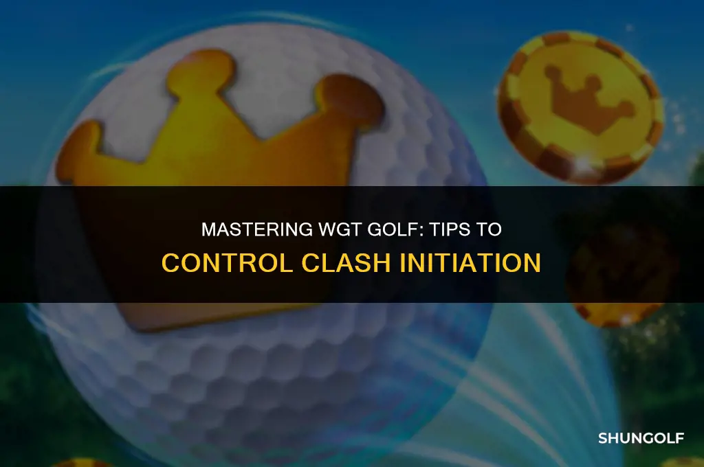 how to restrict who starts a clash on wgt golf