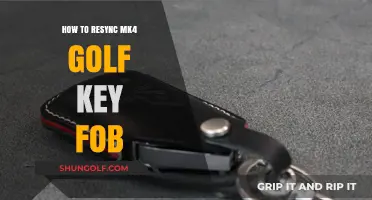 Resync Your MK4 Golf Key Fob: Quick and Easy Steps
