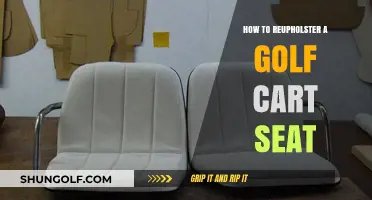 DIY Guide: Reupholstering Your Golf Cart Seat Like a Pro