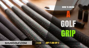 Revive Your Swing: The Art of Reusing Golf Grips