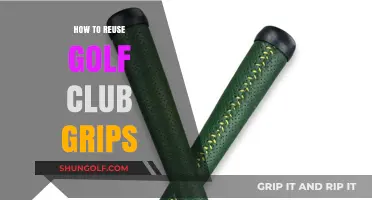 Revive Your Game: Creative Ways to Reuse Golf Club Grips