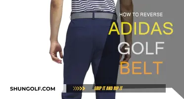 Reversing Adidas Golf Belt: A Quick Guide