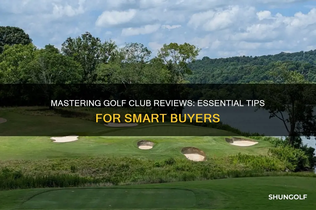 how to review golf clubs