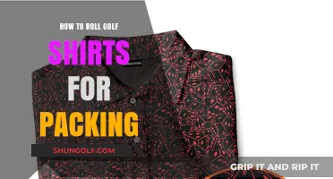 Efficient Packing Tips: Rolling Golf Shirts for Wrinkle-Free Travel