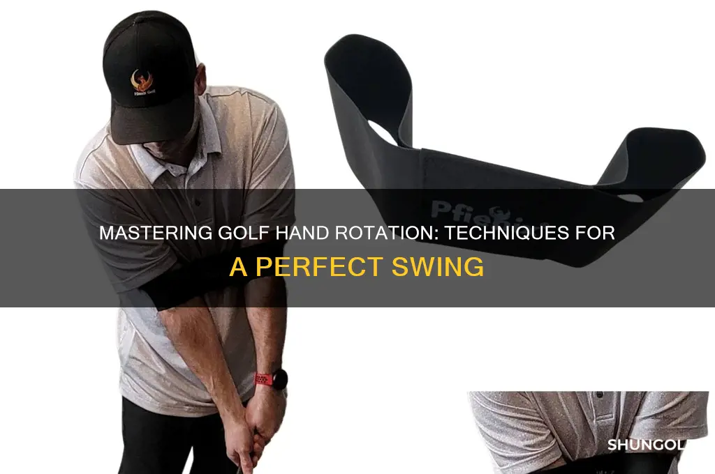 how to rotate your hands in golf