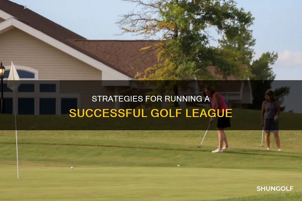 how to run a golf league