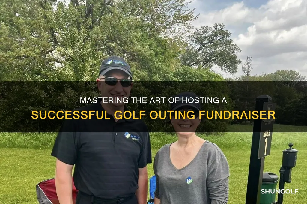 how to run a golf outing fundraiser