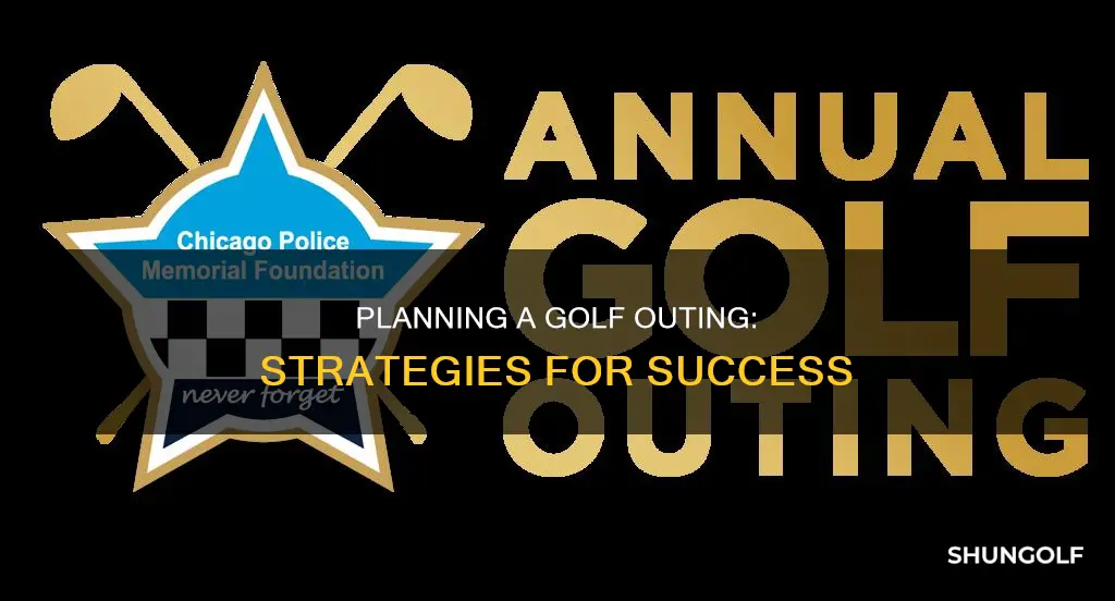 how to run a golf outing