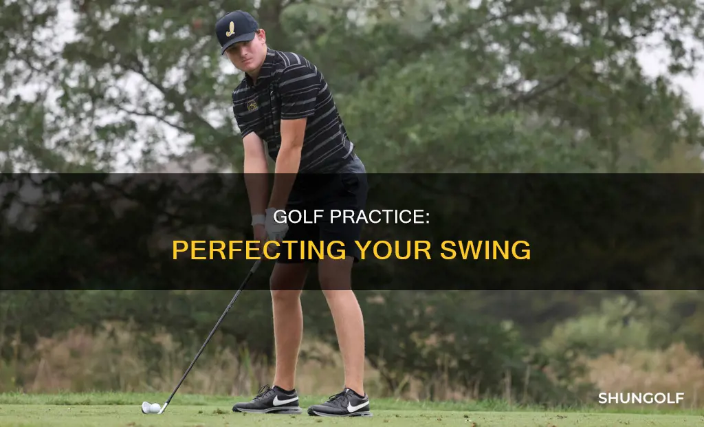 how to run a golf practice
