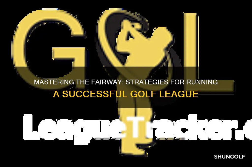 how to run a successful golf league