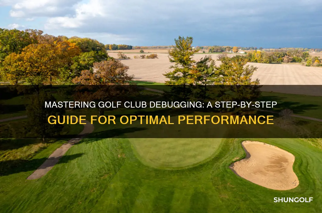 how to run debugging on the golf club