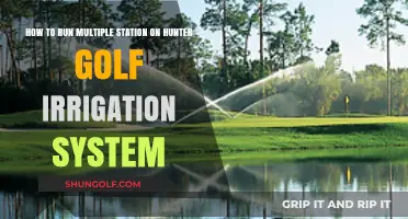 Mastering Hunter Golf Irrigation: Efficiently Run Multiple Stations Simultaneously