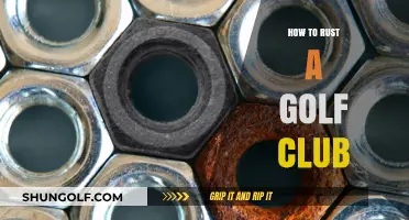 Rusting Your Golf Club: A Step-by-Step Guide to Achieving a Vintage Look