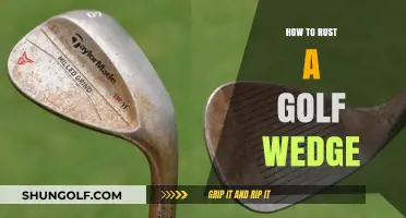 Rusting Your Golf Wedge: A Step-by-Step Guide