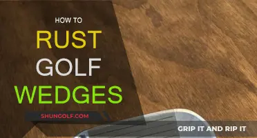 Rusting Your Golf Wedges: A Step-by-Step Guide