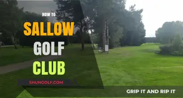 Mastering the Art of Swallowing Your Golf Club: Tips and Tricks