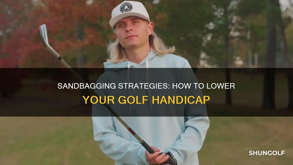 how to sandbag in golf