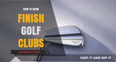 Master the Satin Finish: A Guide to Refinishing Golf Clubs