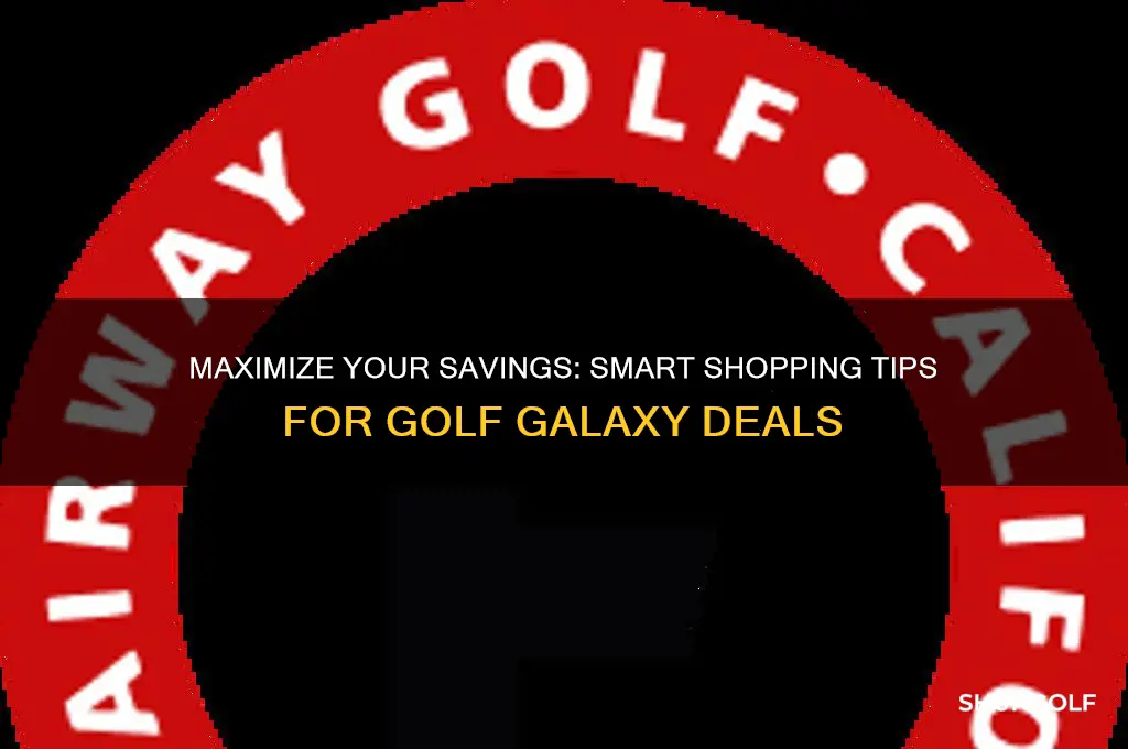 how to save the most money at golf galaxy