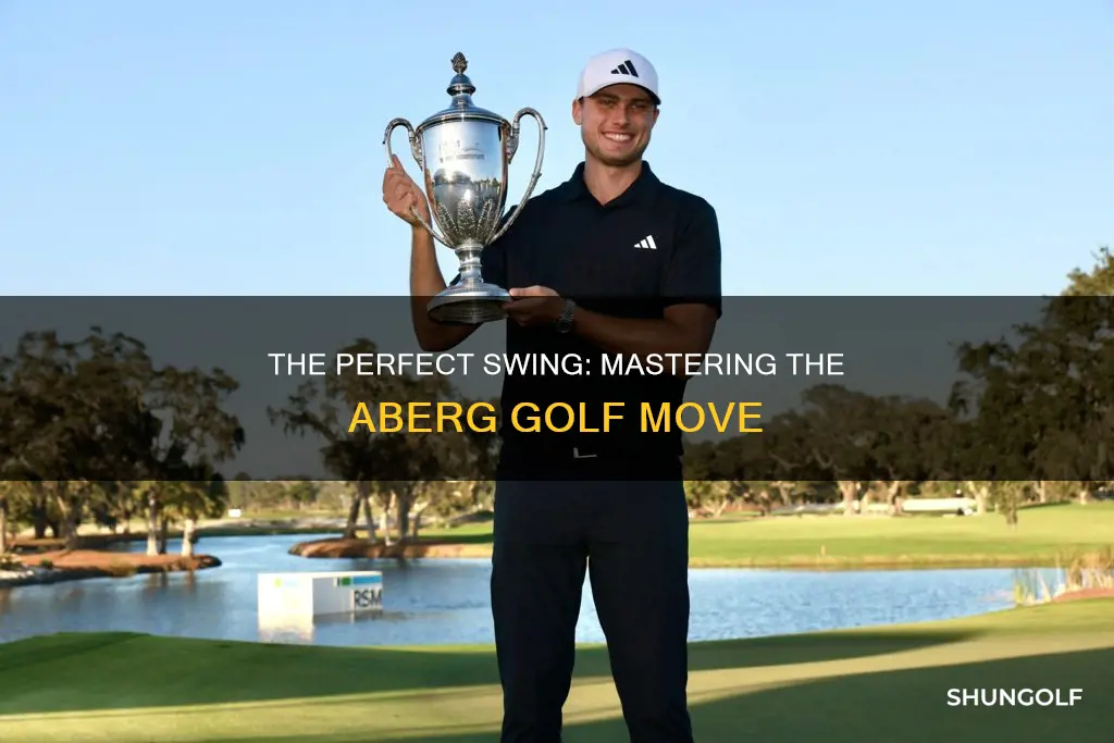 how to say aberg golfer