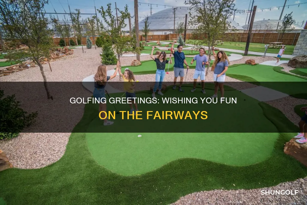 how to say have fun golfing