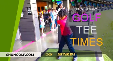 Tee Time Scams: How to Cheat the System