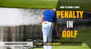 Mastering the Art of the Two-Shot Penalty in Golf