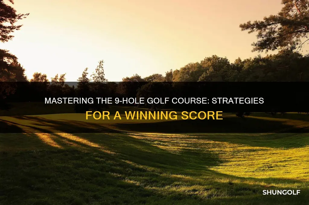 how to score 9 hole golf