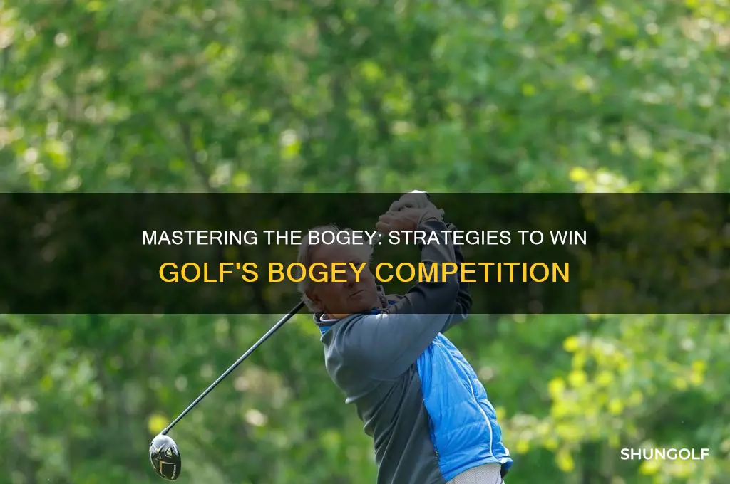 how to score a golf bogey competition