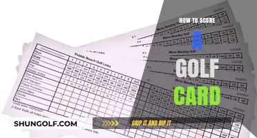 Golf Card Scoring: Strategies for Success