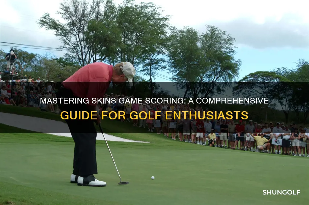 how to score a skins game if golf