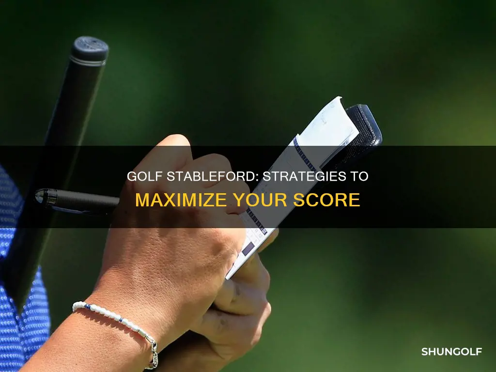 how to score at golf stableford