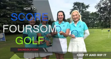Strategies for Scoring in Foursomes Golf