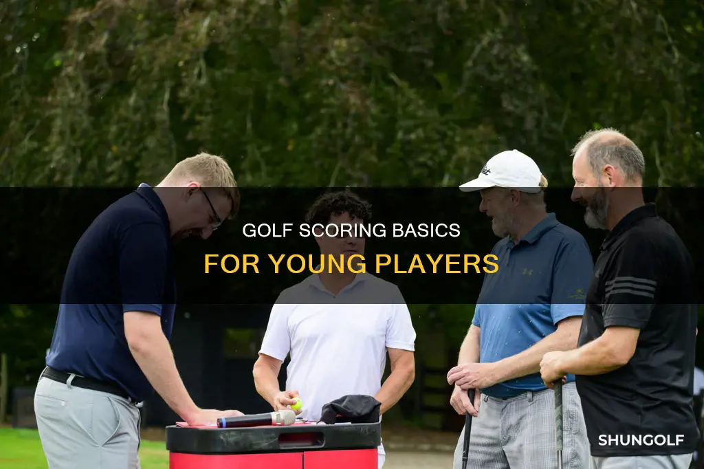 how to score golf for youth