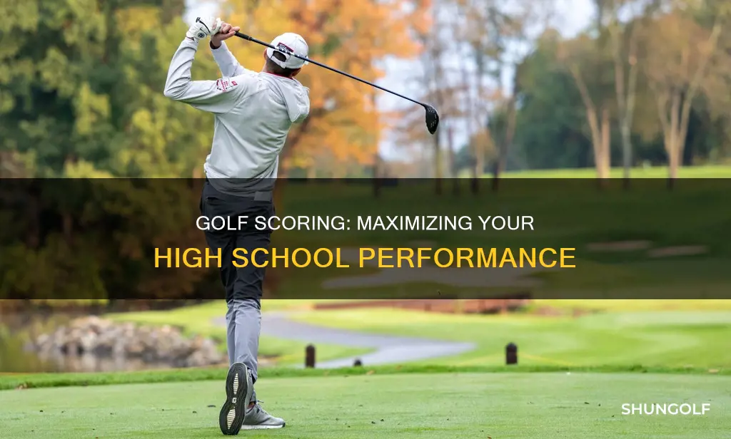 how to score high school golf