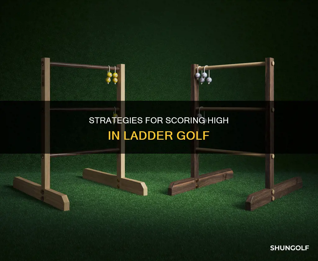how to score ladder golf