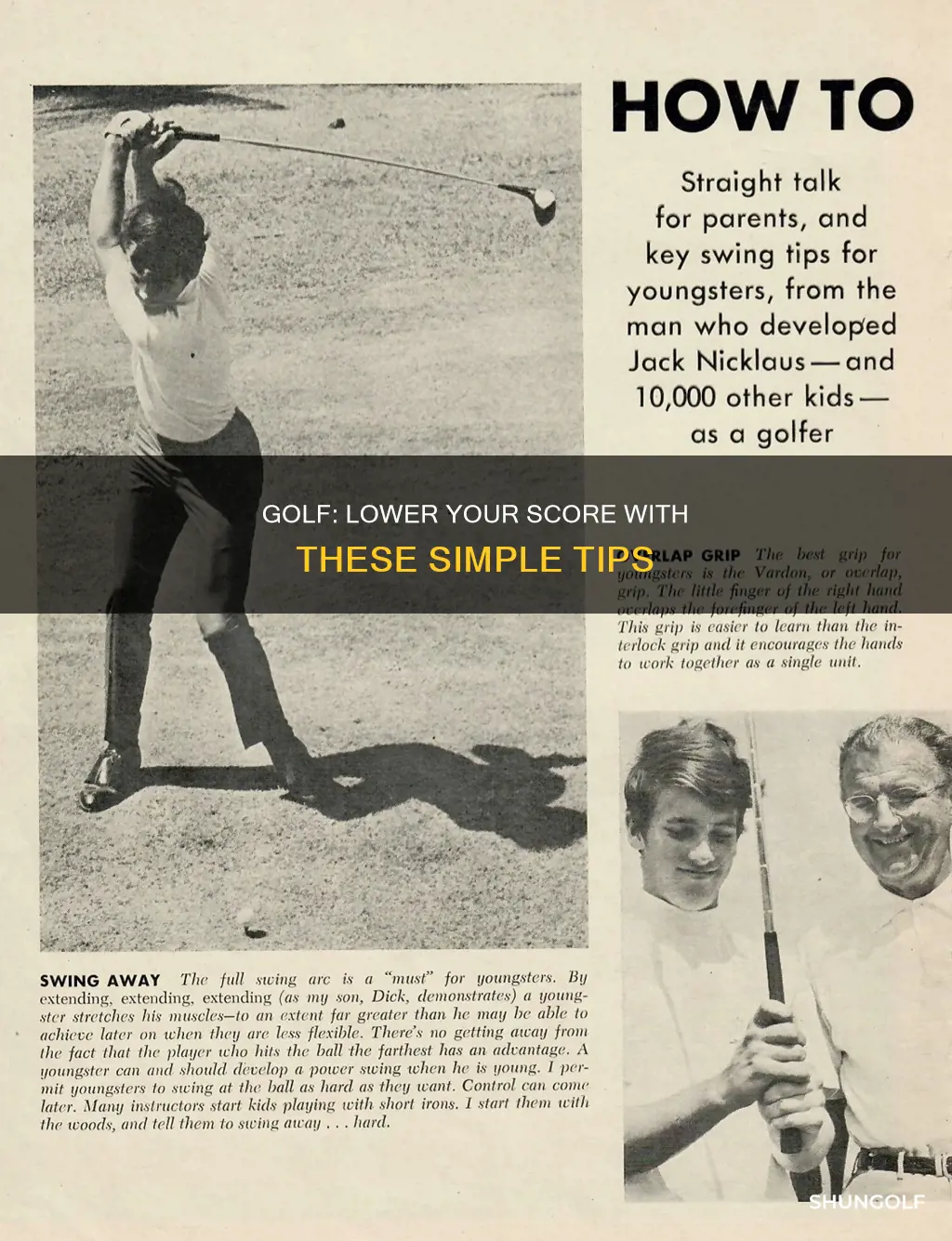 how to score low in golf